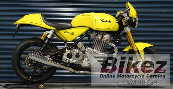 Big Norton commando 961 cafe racer picture and wallpaper from Bikez.com